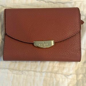 Kate Spade large trifold travel wallet